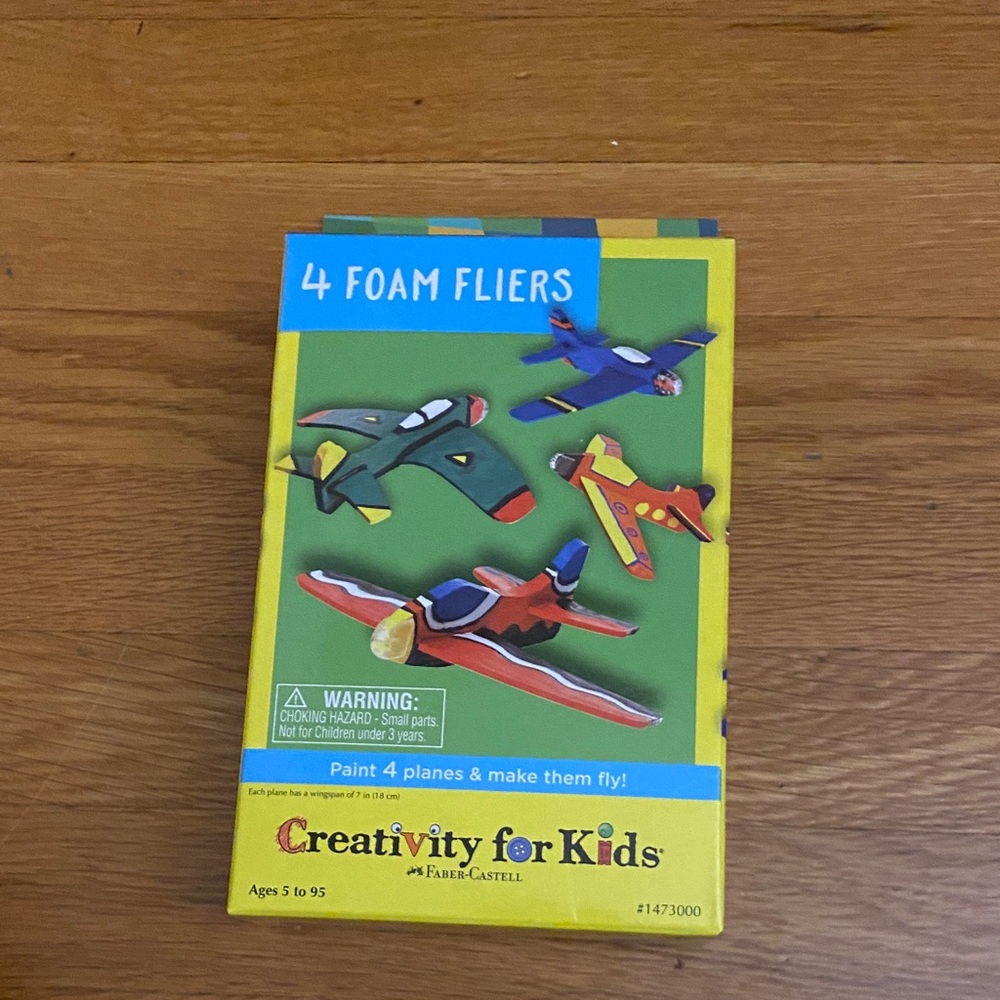 Creativity for Kids Foam Fliers Set - Colorful DIY Planes